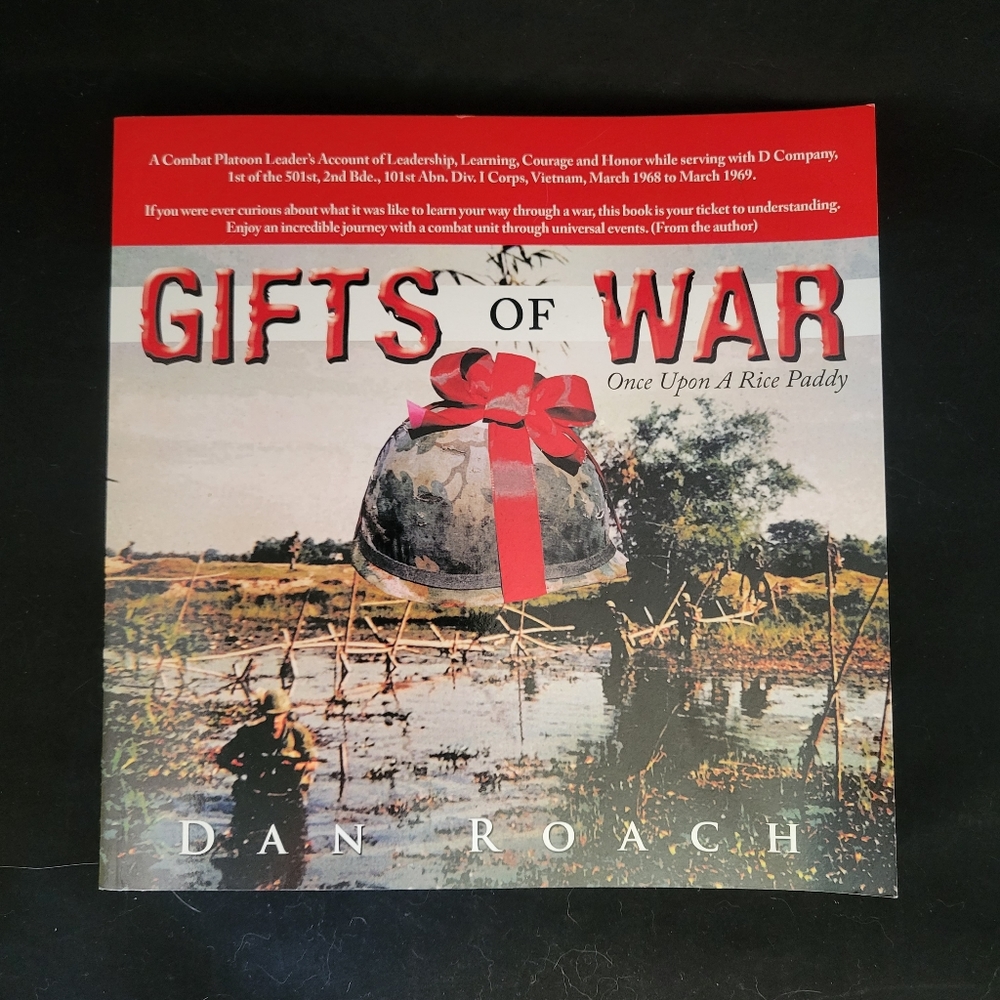 BRAND NEW, SIGNED "GIFTS of WAR: Once Upon A Rice Paddy" by Dan Roach